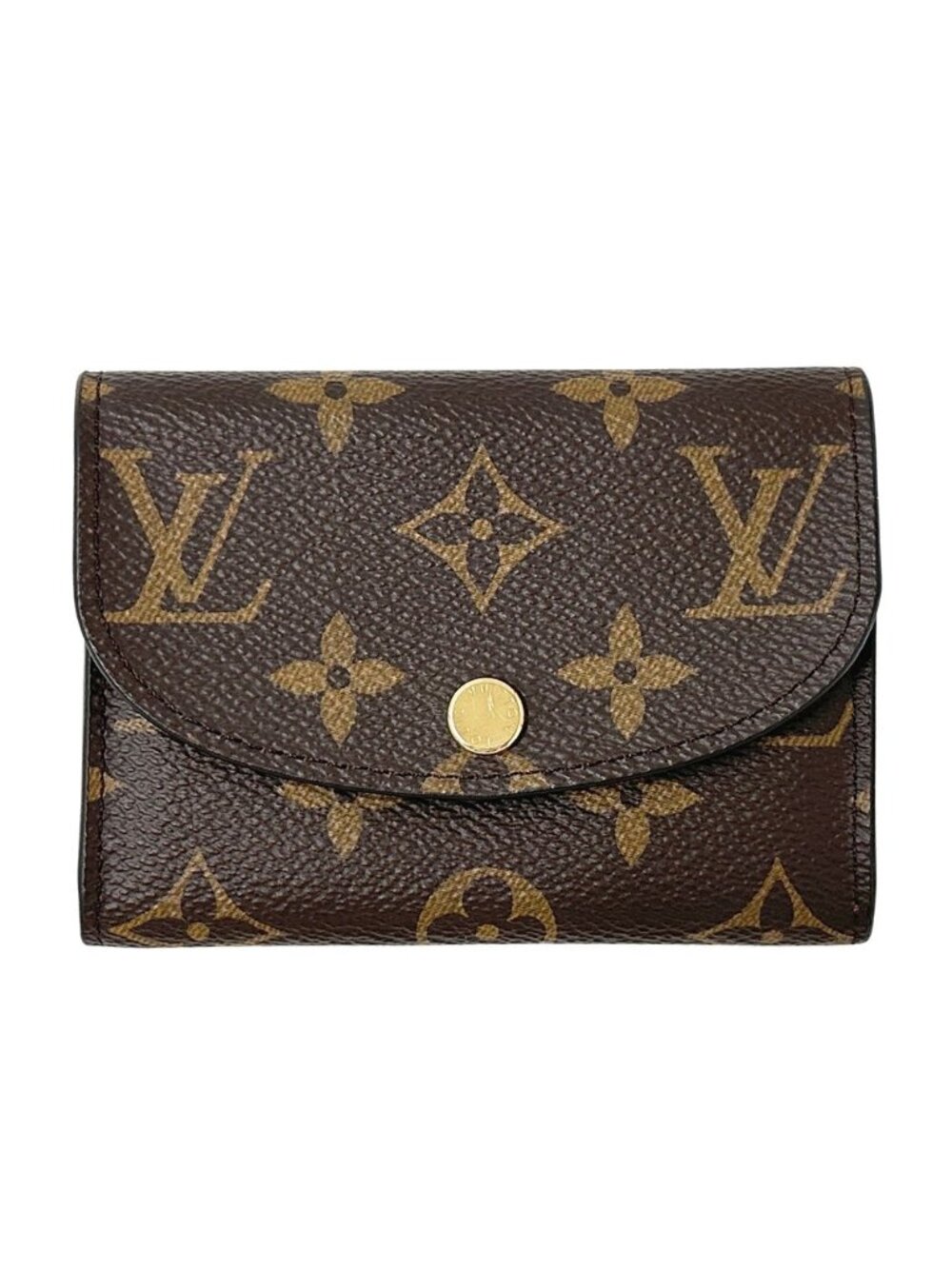 Louis Vuitton Wallet Monogram Coin Purse Porte Monnaie Rosalie Fuchsia Mini